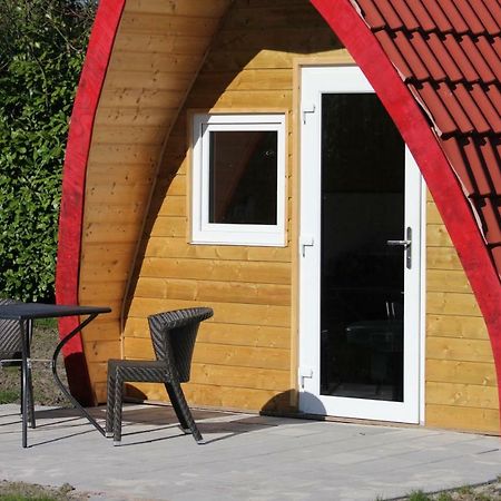 Luxe Eco Pod Op Camping De Stal Drijber Exteriör bild